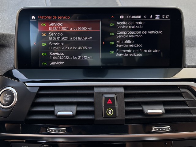 BMW X3 xDrive20d 140 kW (190 CV)