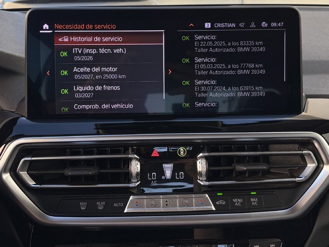 BMW X3 xDrive20d xLine 140 kW (190 CV)